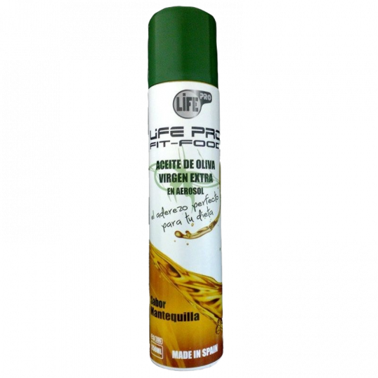 Life Pro Fit Food Aceite Spray Sabor Mantequilla 250 Ml