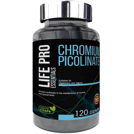 Life Pro Essentials Chromium Picolinate 120 caps