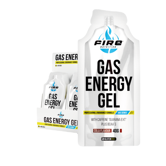 Fire Nutrition Gas Energy Gel (Cafeina) Caja 20 geles x 40 gr