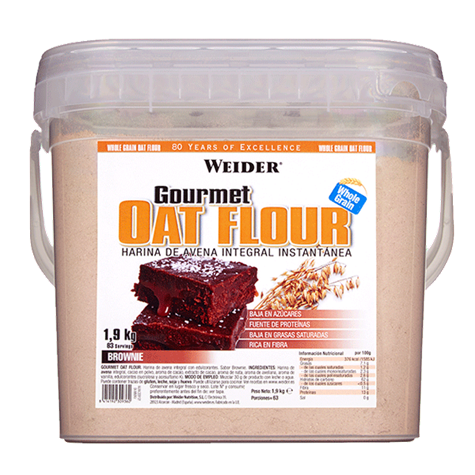 Weider Gourmet Oat Flour 1,9 kg