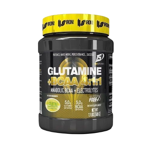 Iron Supplements Glutamina + BCAA 4:1:1 500 gr