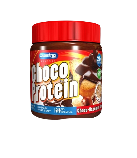 Quamtrax Choco Protein - Crema de Cacao Sin Aceite de Palma 250 gr