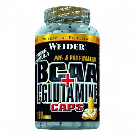 Weider - BCAA+Glutamina (180 Caps)